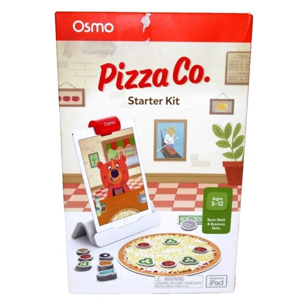 OSMO Pizza Co. Starter Kit learning game for kids 5-12 works on IPAD only, NEW